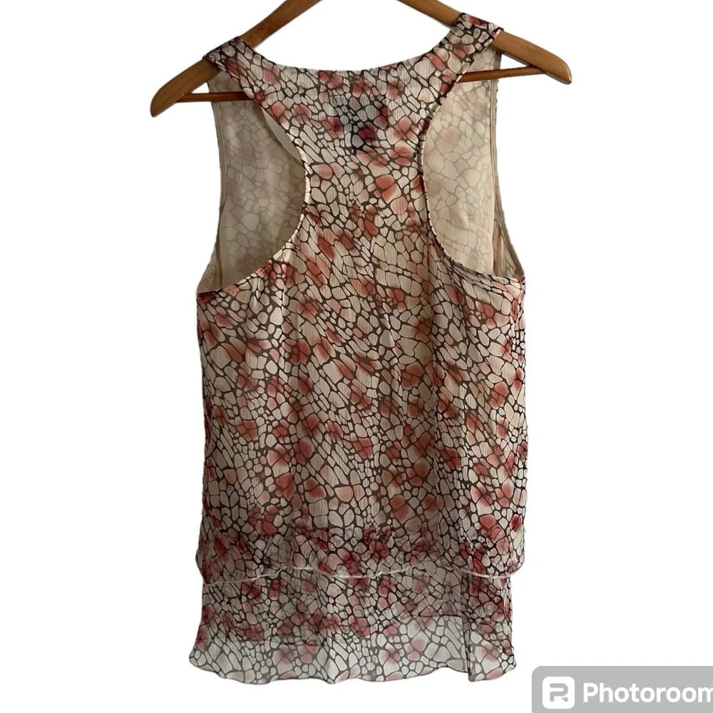 Cynthia Rowley sleeveless silk Top - Picture 2 of 4